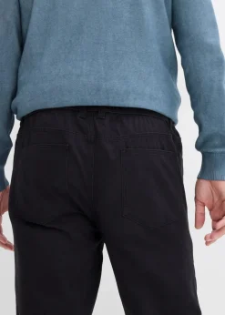 Regular Fit Schlupfhose mit Komfortbund, Straight (2er Pack)|bonprix