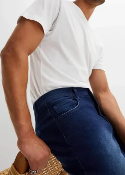 Regular Fit Stretch-Jeans mit Komfortschnitt, Straight|bonprix Discount
