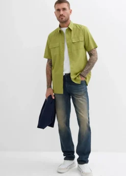 Regular Fit Stretch-Jeans, Straight|bonprix Outlet