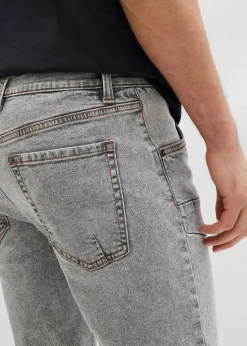 Regular Fit 3/4-Stretch-Jeans, Straight|bonprix Hot