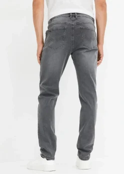 Regular Fit Stretch-Jeans mit Komfortschnitt, Tapered|bonprix