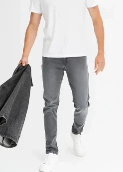 Regular Fit Stretch-Jeans mit Komfortschnitt, Tapered|bonprix