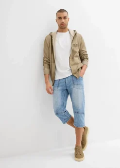 Regular Fit 3/4-Stretch-Jeans, Straight|bonprix Outlet