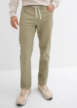 Regular Fit Stretch-Schlupfhose, Straight|bonprix Best