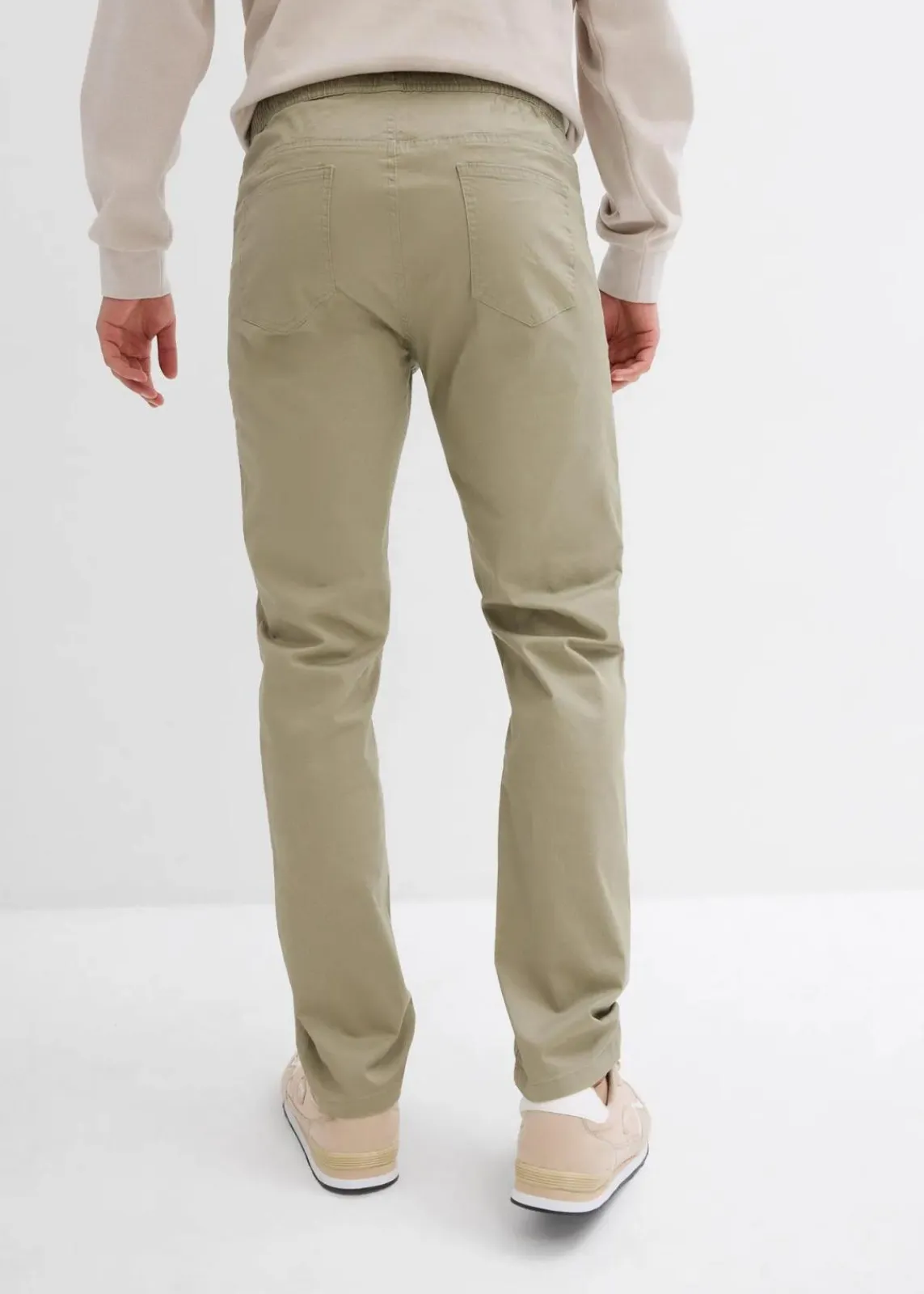 Regular Fit Stretch-Schlupfhose, Straight|bonprix Best