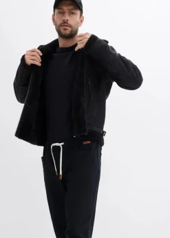 Regular Fit Stretch-Schlupfhose, Straight|bonprix Discount