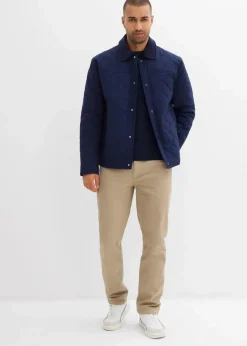 Regular Fit Stretch-Thermohose mit flauschigem Flanellfutter, Straight|bonprix Outlet