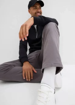 Regular Fit Stretch-Thermohose mit flauschigem Flanellfutter, Straight|bonprix Best