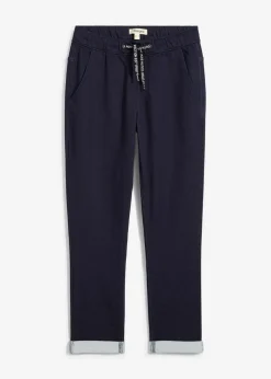 Regular-Fit Schlupf-Sweatjeans, Straight|bonprix