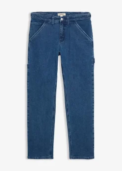 Relaxed Fit Carpenter-Jeans mit Komfortbund, Straight|bonprix Discount