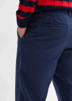 Relaxed Fit Chinohose mit Komfortbund, Straight|bonprix Online