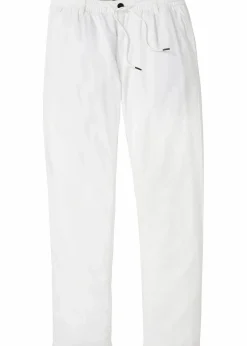 Relaxed Fit Schlupf-Hose aus luftigem Leinen-Mix, Straight|bonprix Best