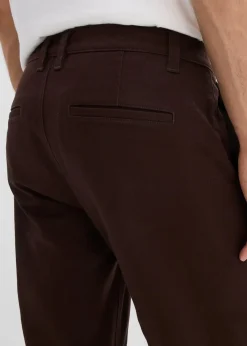 Relaxed Fit Stretch-Chinohose mit Bio Baumwolle, Straight|bonprix Sale