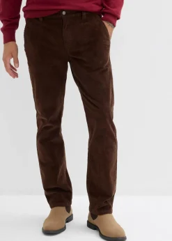 Relaxed Fit Stretch-Cordhose, Straight|bonprix New