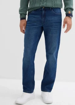 Relaxed Fit Stretch-Jeans, Straight|bonprix Hot