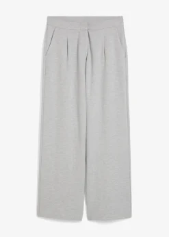 Relaxte Hose mit weitem Bein aus Viskose-Mix|bonprix New