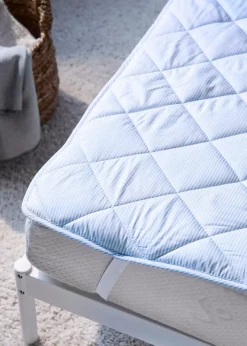 RIBECO Laken & Matratzenauflagen|Laken & Matratzenauflagen|Cool Topper Matratzenauflage weiss