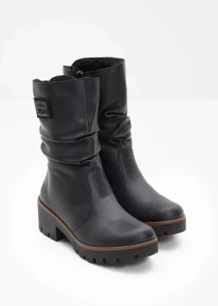 Rieker High Heels|Komfortschuhe|Boot schwarz