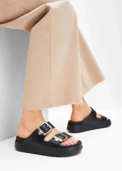 Komfort-Plateau-Pantoletten mit leichter Sohle|Rieker Online