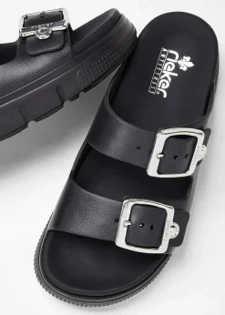 Komfort-Plateau-Pantoletten mit leichter Sohle|Rieker Online