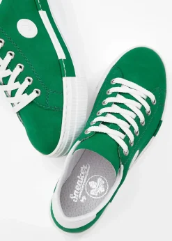 Rieker High Heels|Komfortschuhe|Komfort-Plateau-Sneaker mit leichter Sohle smaragd