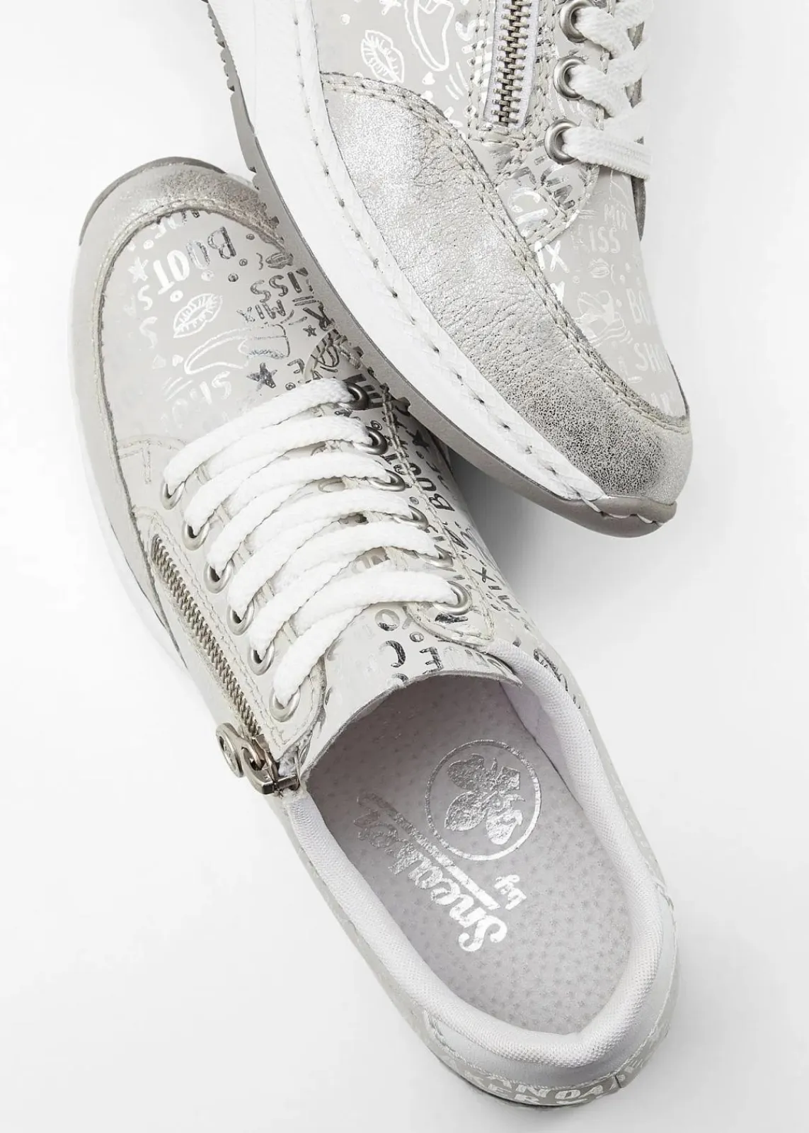 Komfort-Sneaker mit gepolsterter Innensohle|Rieker Best