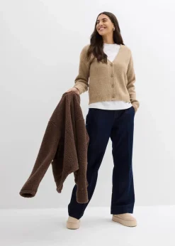 Rippenstrick Cardigan|bonprix New