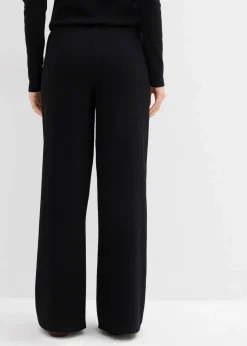 bonprix Bekleidung·Kleider|Hosen|Ripp-Hose schwarz