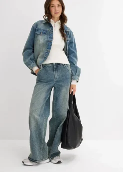 Rippshirt aus softem Viskose-Mix|bonprix Clearance