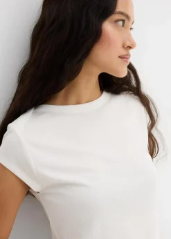 Ripp-Top aus softem Modal-Mix|bonprix Outlet