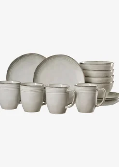 Ritzenhoff & Breker Geschirr & Servieren|Frühstücksservice (12-tlg. Set) hellgrau