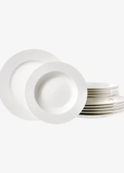 Ritzenhoff & Breker Geschirr & Servieren|Geschirr-Set (12-tlg. Set) weiß