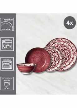 Ritzenhoff & Breker Geschirr & Servieren|Tafelservice (16-tlg. Set) rot