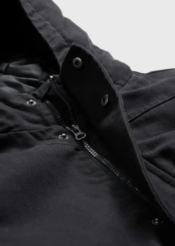 bonprix Große Größen|Jacken & Mäntel|robuste Winterjacke aus Canvas schwarz