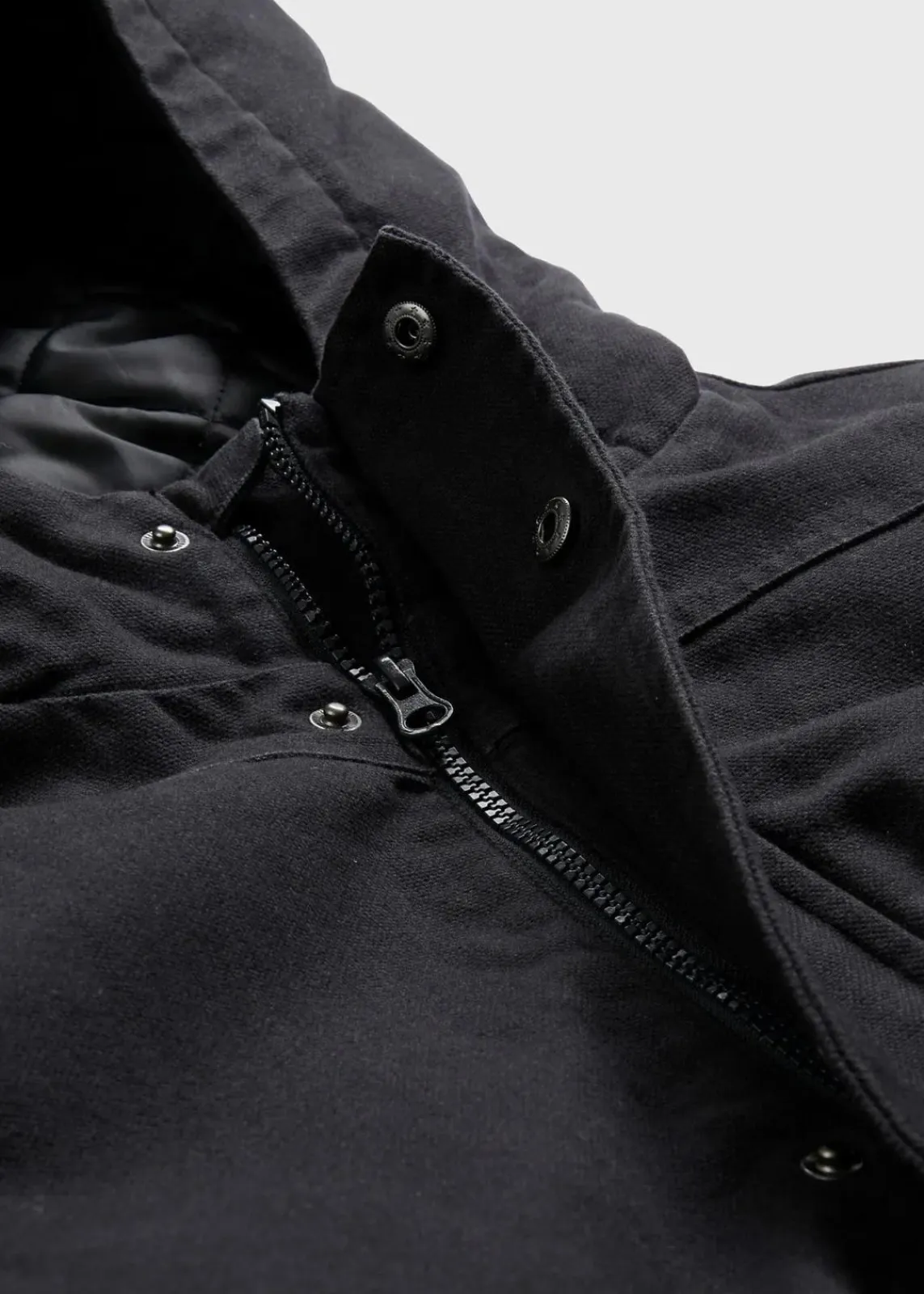 bonprix Große Größen|Jacken & Mäntel|robuste Winterjacke aus Canvas schwarz