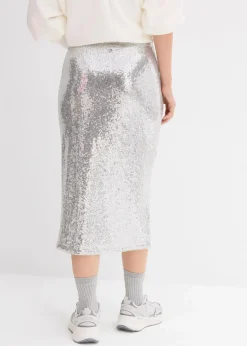 bonprix Bekleidung·Sportbekleidung|Röcke|Rock silber