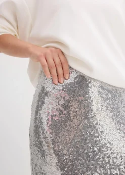 bonprix Bekleidung·Sportbekleidung|Röcke|Rock silber