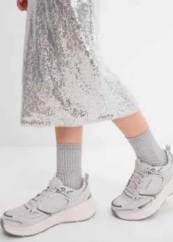 bonprix Bekleidung·Sportbekleidung|Röcke|Rock silber