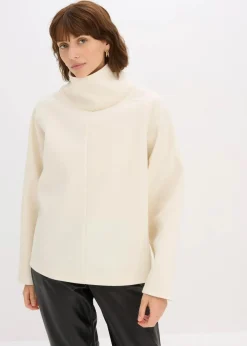 bonprix Bekleidung·Umstandsmode|Bekleidung·Jeans|Rollkragenpullover perlweiß