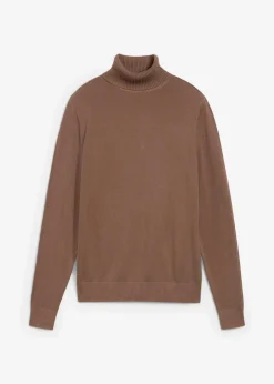 bonprix Bekleidung·Umstandsmode|Strickmode|Rollkragenpullover lehmbraun