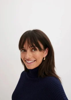 Rollkragenpullover aus reiner Baumwolle|bonprix Best