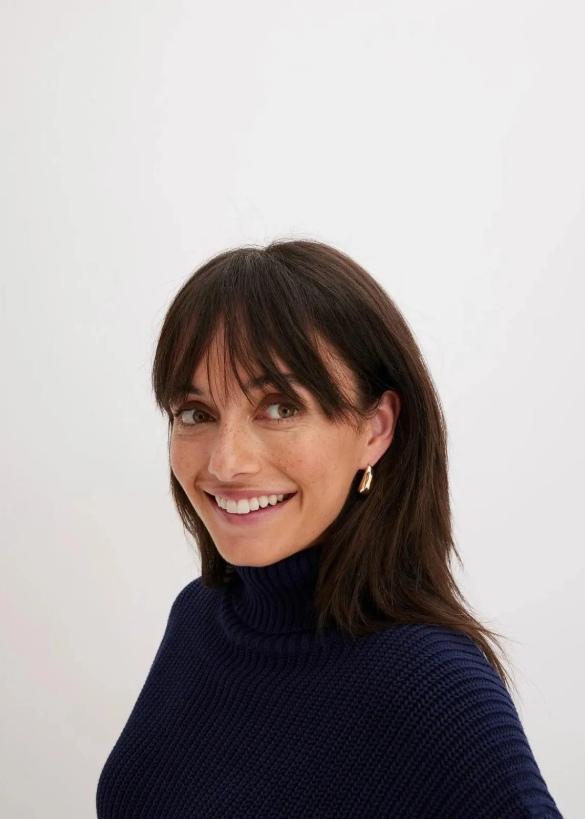 Rollkragenpullover aus reiner Baumwolle|bonprix Best