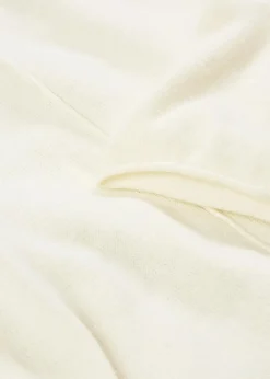 bonprix Bekleidung·Umstandsmode|Bekleidung·Jeans|Rollkragenpullover aus weichem Kaschmir-Mix wollweiß