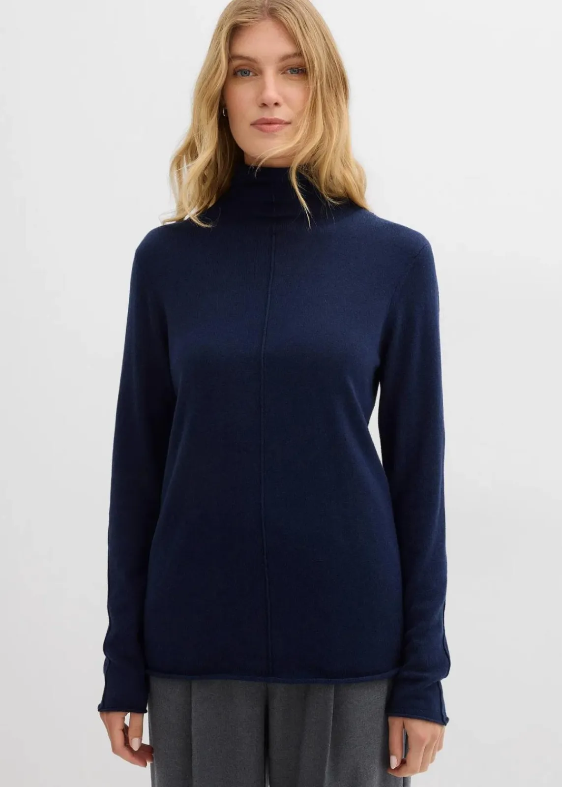 Rollkragenpullover aus weichem Kaschmir-Mix|bonprix Hot