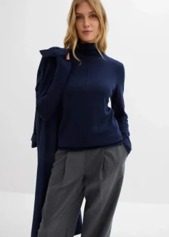 Rollkragenpullover aus weichem Kaschmir-Mix|bonprix Hot