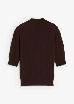 Rollkragenpullover aus weichem Woll-Mix|bonprix Discount