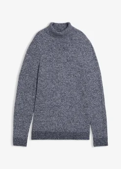 Rollkragenpullover mit Baumwolle|bonprix Clearance