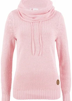 Rollkragenpullover mit Kordeln|bonprix Hot
