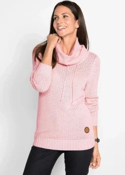 Rollkragenpullover mit Kordeln|bonprix Hot