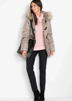 Rollkragenpullover mit Kordeln|bonprix Hot